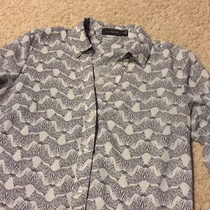 The Limited Zebra Patterned Ashton Shirt